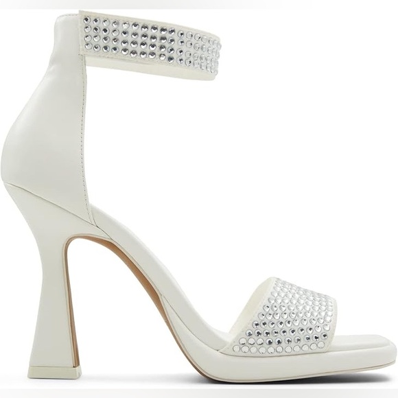 Call It Spring - Women's Lorii Heeled Sandal - White - size 10 - new - Picture 2 of 10